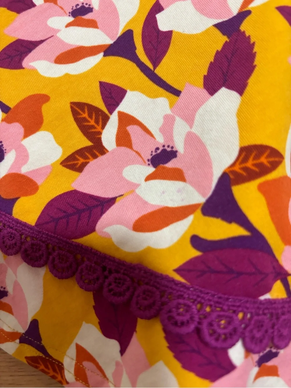 “Wildflower” dress with matching ruffles size 4